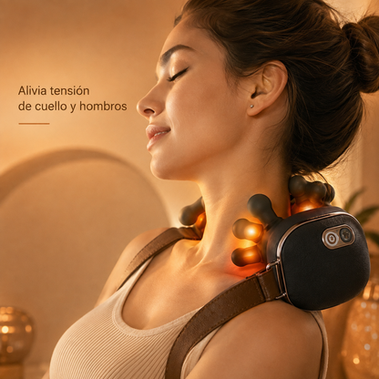 KOVA | Masajeador Eléctrico con Calor — Como un Spa, en tu Sillón