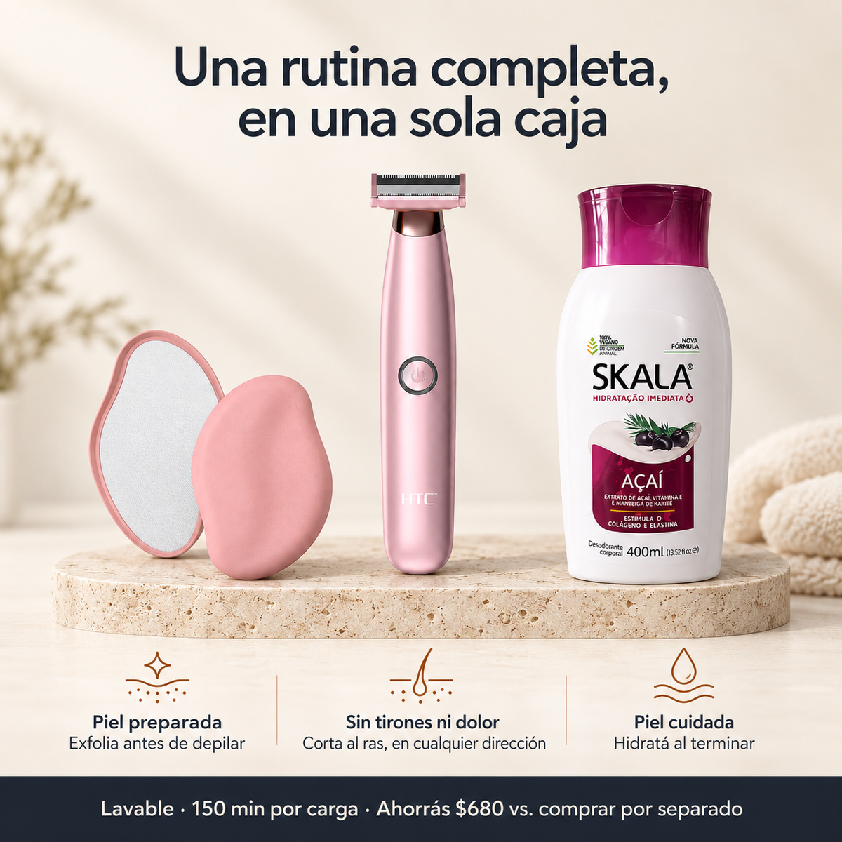 Luméa | Depiladora Corporal de Precisión