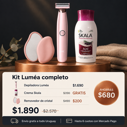 Luméa | Depiladora Corporal de Precisión